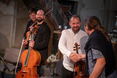 Pavel Bořkovec Quartet a Miloš Orson Štědroň 