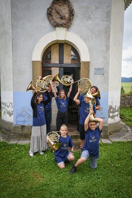 Účastníci Letních hornových kurzů