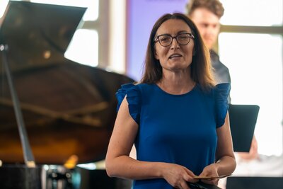 Umělecká ředitelka festivalu Tereza Kramplová