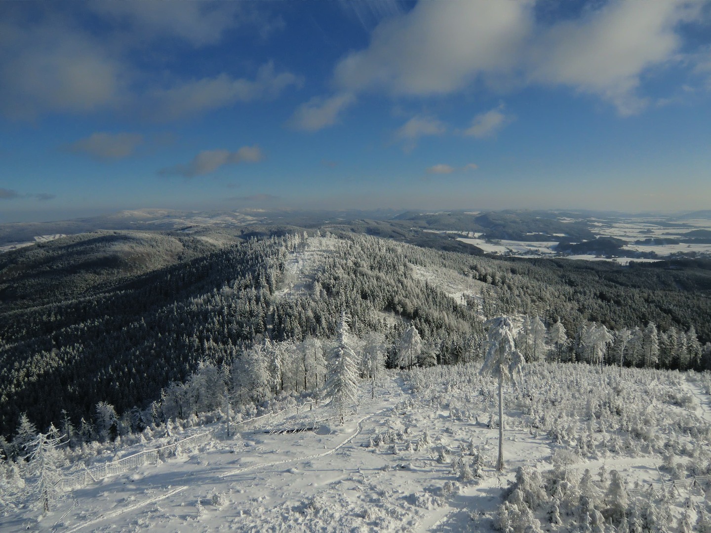 Javoří hory zima 3