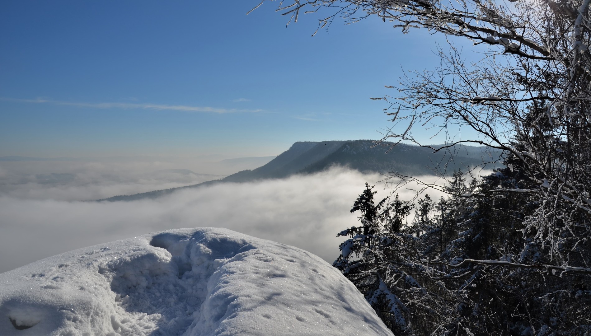 Broumovské stěny zima 7