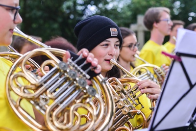 Účastníci Letních hornových kurzů