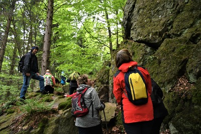 Vyvřelé skály na Kamenci