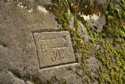 Značka nejstarší turistické cesty Hvězda-Hejšovina
