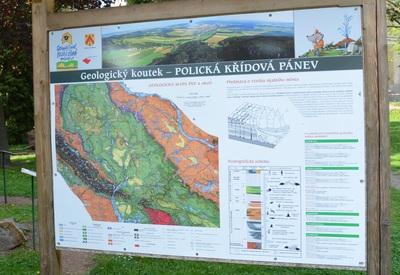 Geologický koutek Polická křídová pánev