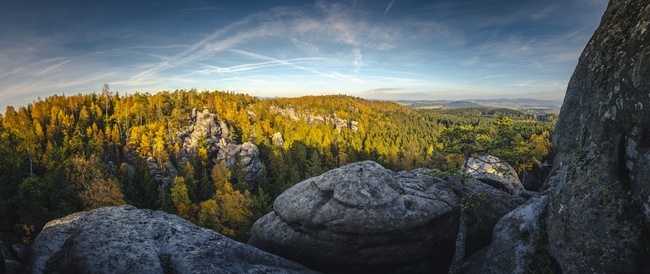 Herbst in der Region Broumov