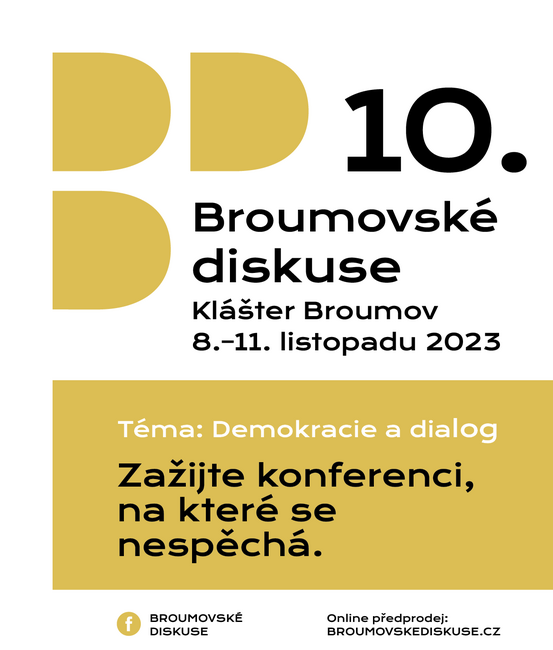 Jubilejní Broumovské diskuse o demokracii a dialogu představují program