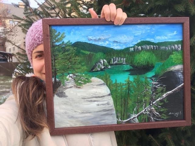 Broumovské krajiny – malba a kresba