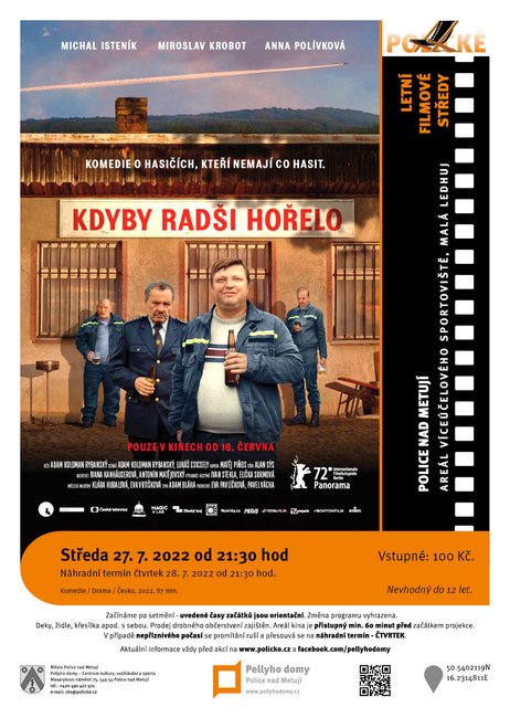 Polické letní filmové středy - Kdyby radši hořelo