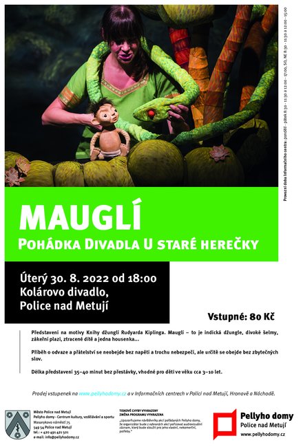 MAUGLÍ - Pohádka Divadla U staré herečky