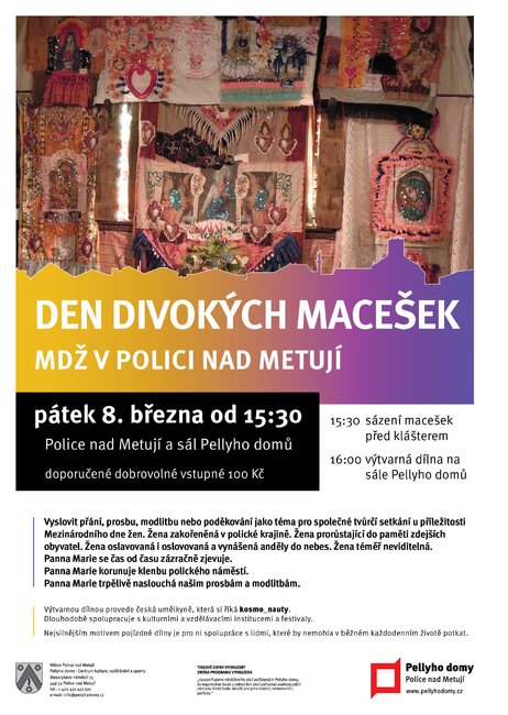 Den divokých macešek