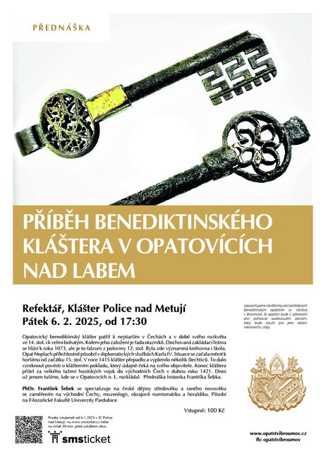 Příběh benediktinského kláštera v Opatovicích nad Labem