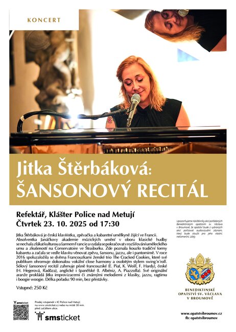 Jitka Štěrbáková & Bohdan Prachař: Šansonový recitál