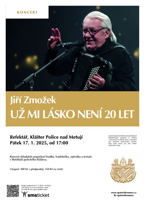 Jiří Zmožek: Už mi lásko není 20 let