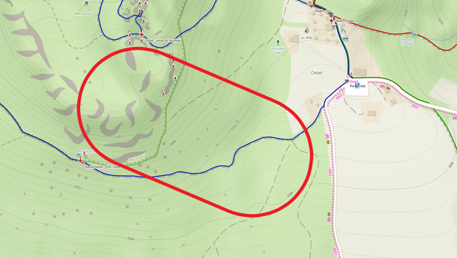 Ostaš: Omezení v oblasti Samaritánky