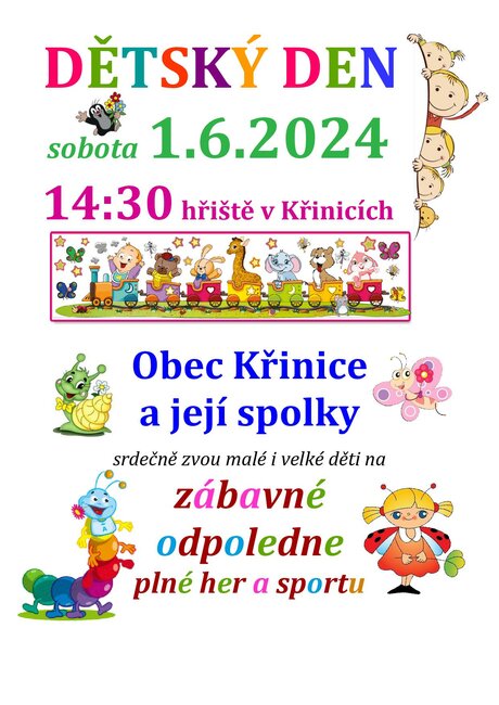 Dětský den v Křinicích