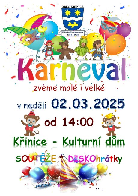 Karneval v Křinicích