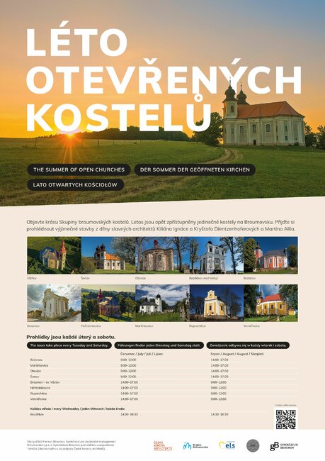 Léto otevřených kostelů 2025