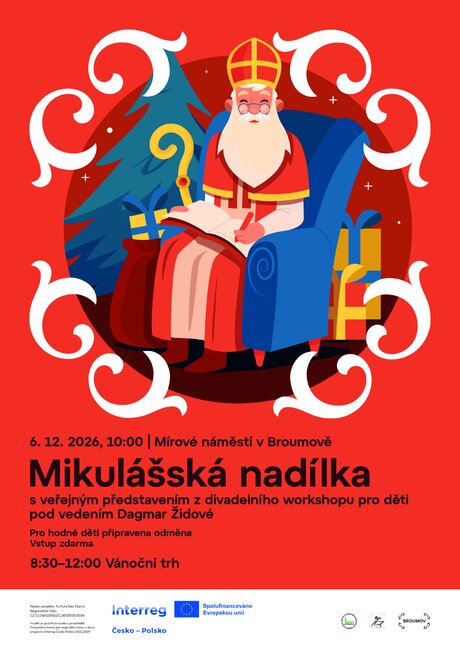 Mikulášská nadílka v Broumově