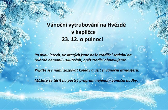 Předvánoční vytrubování