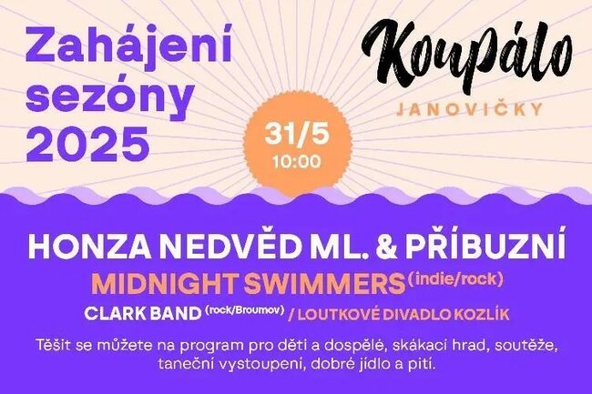 Zahájení sezóny na Koupálu Janovičky