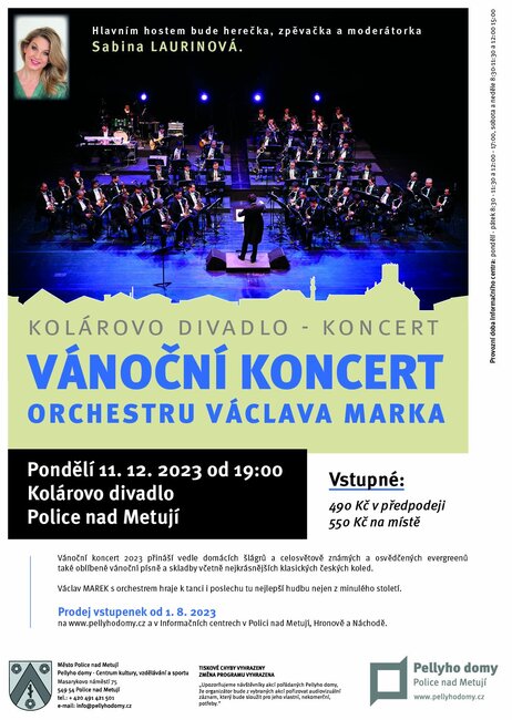 Vánoční koncert Orchestru Václava Marka 