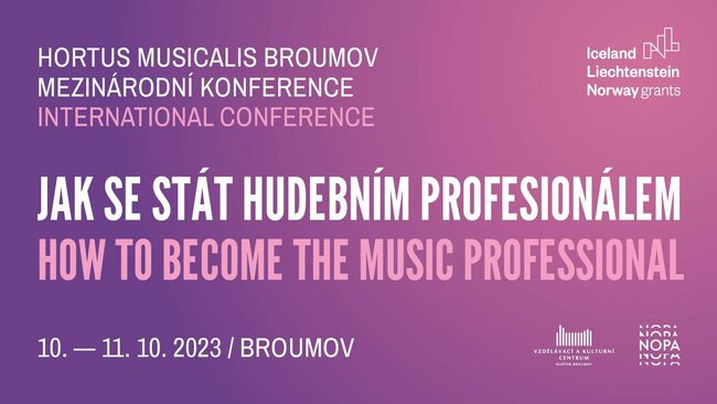 Konference: Jak se stát hudebním profesionálem