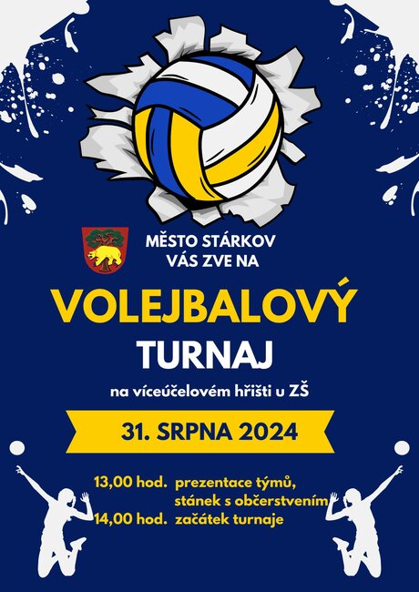 Volejbalový turnaj ve Stárkově