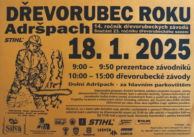 Dřevorubec roku 2025