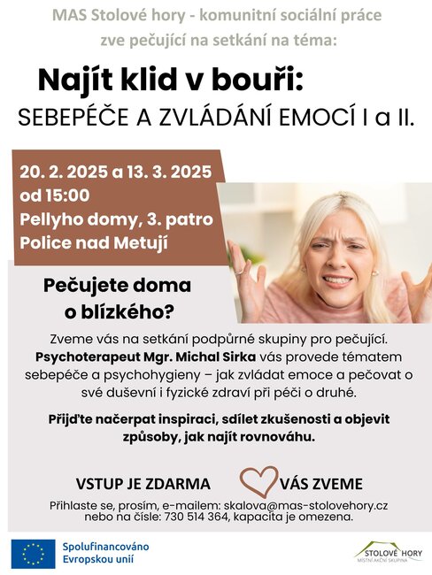 Najít klid v bouři: sebepéče a zvládání emocí