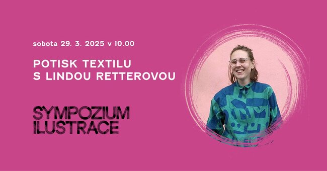 POTISK TEXTILU S LINDOU RETTEROVOU