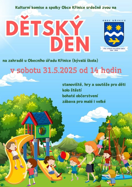 Dětský den v Křinicích