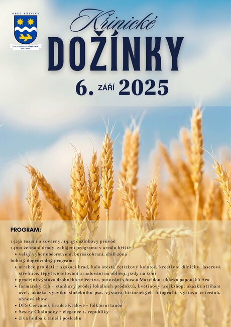 Křinické dožínky