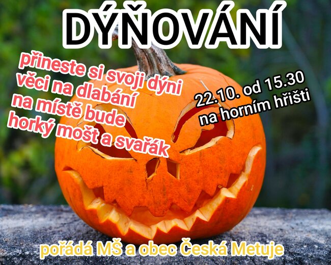 Dýňování v České Metuji