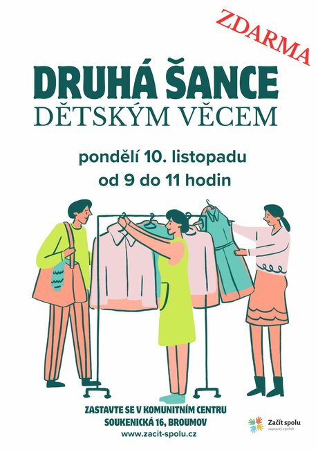 Druhá šance dětským věcem 