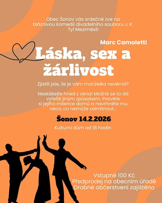 Divadlo: Láska, sex a žárlivost