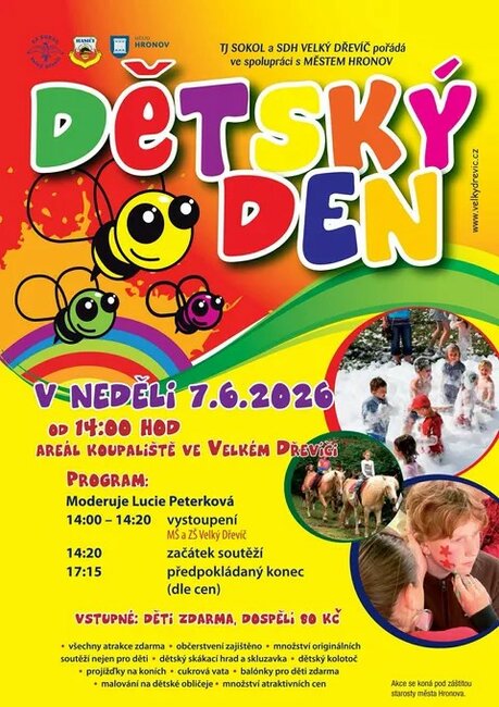 Dětský den ve Velkém Dřevíči