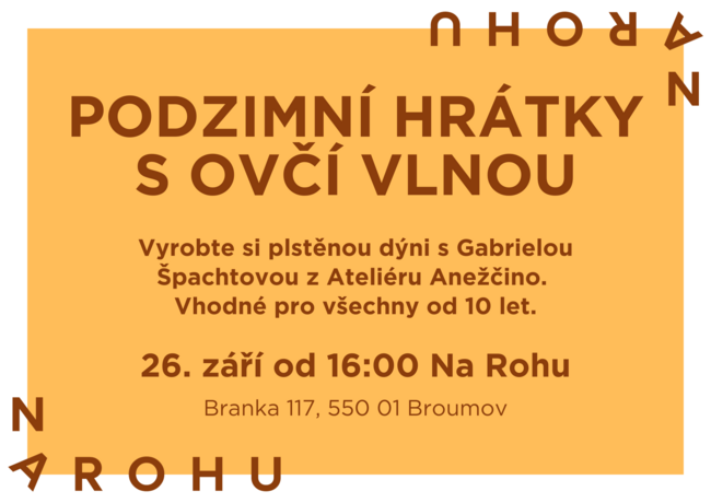 Podzimní hrátky s ovčí vlnou