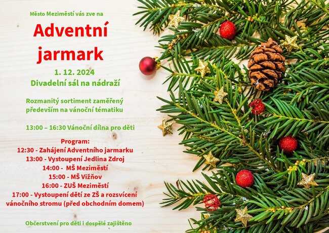 Adventní jarmark v Meziměstí