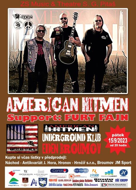 Koncert: American Hitman a Furt Fajn