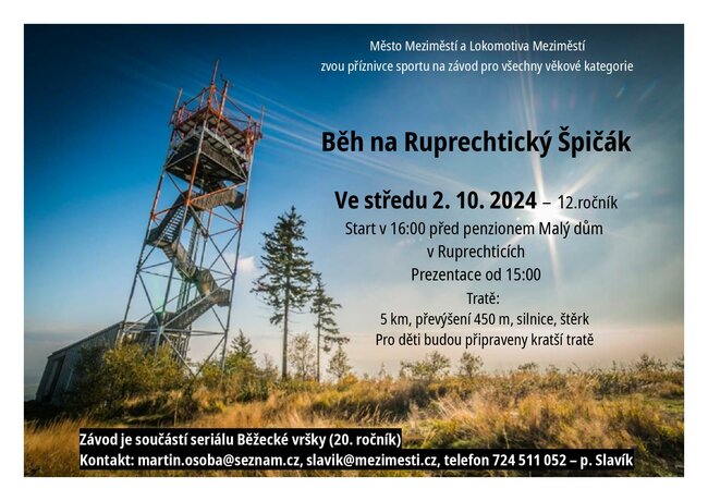 Běh na Ruprechtický Špičák