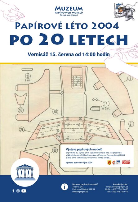 Papírové léto 2004 po 20 letech