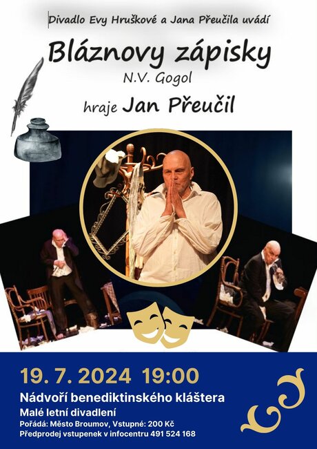 Malé letní divadlení: Bláznovy zápisky