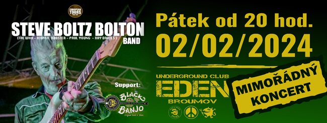 Koncert: Steve Boltz Bolton Band