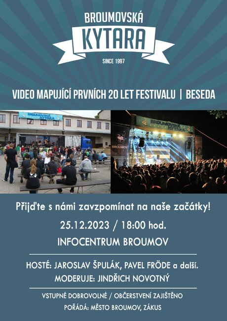 Broumovská kytara - beseda, video