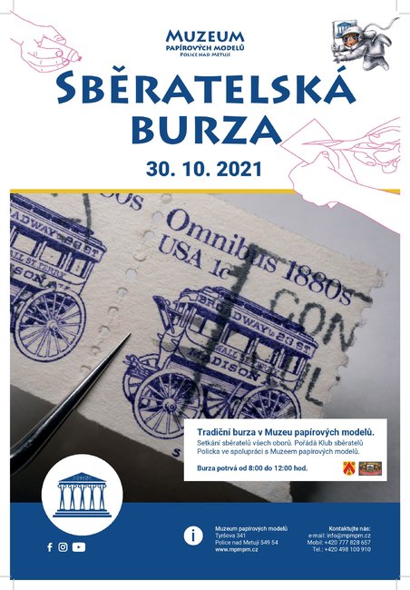 V Polici nad Metují proběhne tradiční burza sběratelů