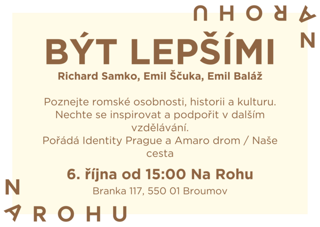 Být lepšími: Veřejná diskuse s Richardem Samkem a dalšími