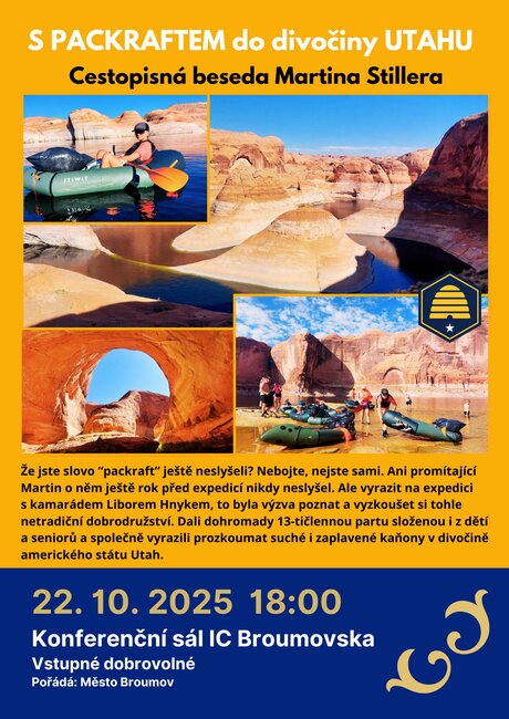 S packraftem do divočiny Utahu