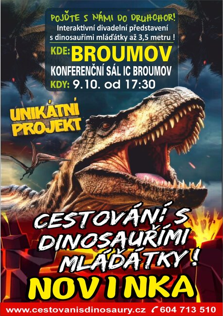 Cestování s dinosauřími mláďátky