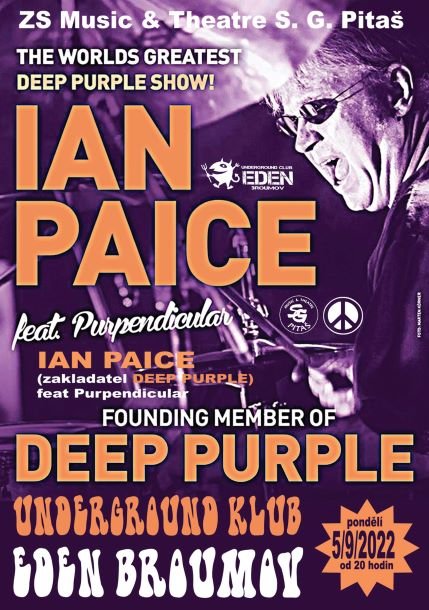 IAN PAICE (DEEP PURPLE) & PURPENDICULAR